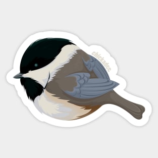 Chickadee Sticker